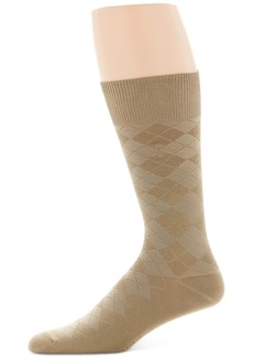 Perry Ellis Men's Socks, Diamond Single Pack - Khaki