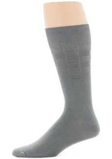 Perry Ellis Men's Socks, Single Pack Triple S Men's Socks - Parchment