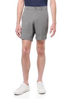 Perry Ellis Men's Solid Tech Shorts with Four Pockets Regular Fit Stretch Fabric Moisture-wicking