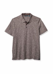 Perry Ellis Men's Textured Short Sleeve Polo Shirt