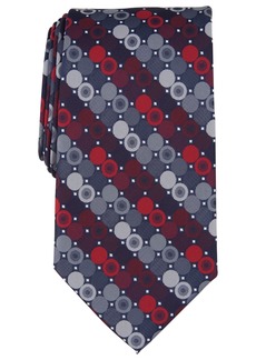 Perry Ellis Men's Tilman Dot Tie - Red