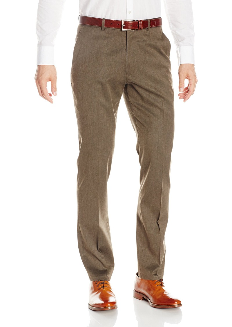 Perry Ellis Perry Ellis Men's Solid Slim Fit Pant 30x32 | Bottoms