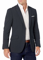 Perry Ellis Men's Very Slim Fit Stretch Solid Dot Print Suit Jacket  X Large/ Regular