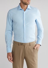 Perry Ellis Performance Tech Solid Shirt in White at Nordstrom Rack