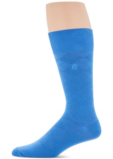 Perry Ellis Portfolio Men's Diamond Stitch Socks - 1 pk. - Blue