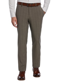 Perry Ellis Portfolio Men's Modern-Fit Stretch Resolution Dress Pants - Dark Beige