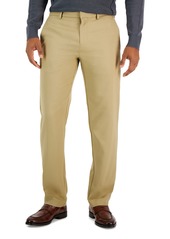 Perry Ellis Portfolio Men's Modern-Fit Twill Pants - Total Eclipe