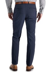 Perry Ellis Portfolio Men's Slim-Fit Stretch Check Dress Pants - Dark Sapphire