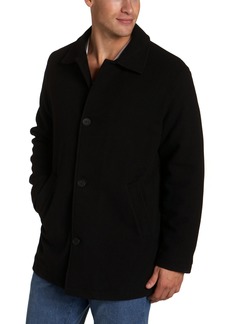 Perry Ellis Portfolio Men's Wool Button Front Jacket