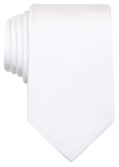 Men's Perry Ellis Oxford Solid Tie - White