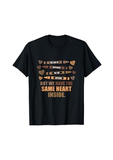 Perry Ellis Same Heart  History Month African American T-Shirt