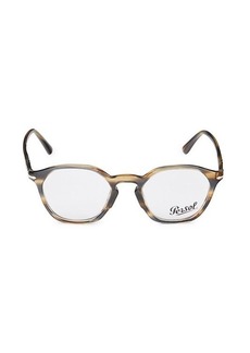 Persol 48MM Round Optical Glasses