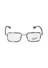 Persol ​​49MM Rectangle Optical Glasses