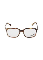 Persol 51MM Rectangle Optical Glasses