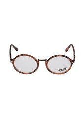 Persol 51MM Round Optical Glasses
