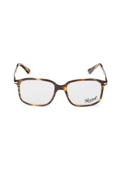 Persol 53MM Rectangle Optical Glasses