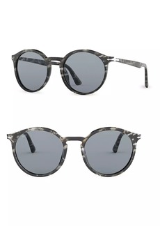 Persol 53MM Round Sunglasses