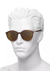 Persol 56MM Round Sunglasses