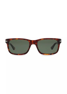 Persol 58MM Rectangle Sunglasses