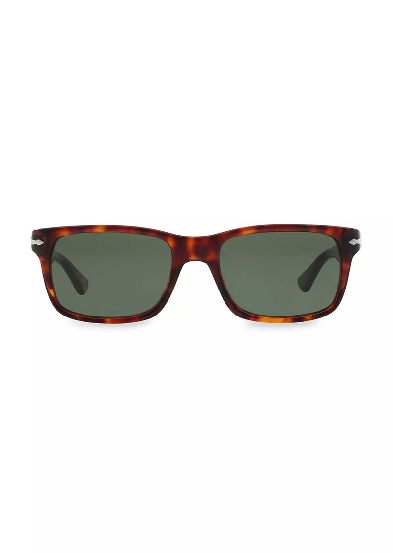 Persol 58MM Rectangle Sunglasses