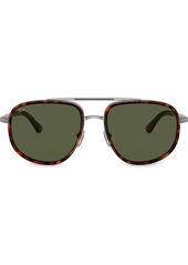 Persol aviator shaped sunglasses