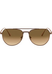 Persol oversized aviator-frame sunglasses