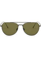 Persol oversized aviator sunglasses