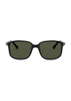 Persol 53MM Rectangular Sunglasses