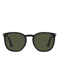 Persol 54mm Rectangular Sunglasses in Black at Nordstrom