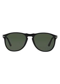 Persol 55mm Pilot Sunglasses