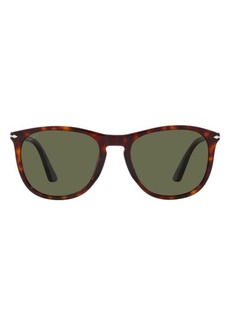 Persol 55mm Polarized Pillow Sunglasses in Havana Polarized at Nordstrom