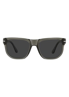 Persol 55mm Polarized Square Sunglasses