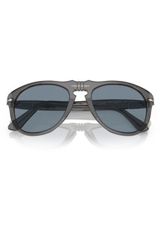 Persol 56mm Pilot Sunglasses