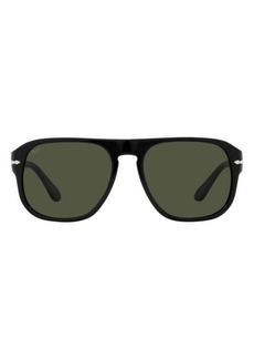 Persol 57mm Pillow Sunglasses