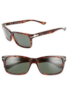 Persol 58mm Rectangle Sunglasses