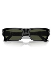 Persol Adrien 55mm Rectangular Sunglasses