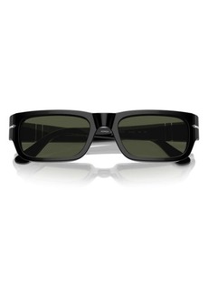 Persol Adrien 58mm Rectangular Sunglasses