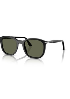 Persol Men's and Women's Polarized Sunglasses PO3355S - Black