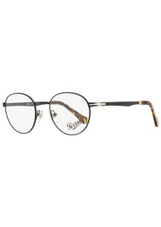 Persol Men's Oval Eyeglasses PO2460V 1078 Black/Havana 48mm