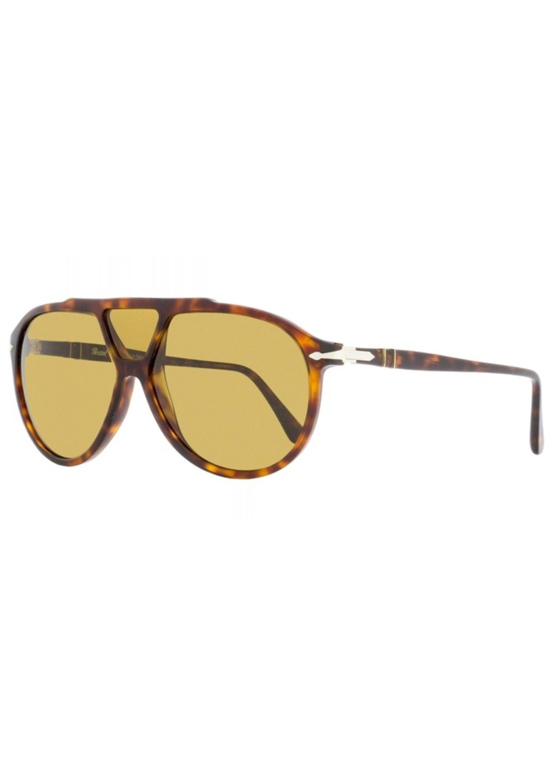 Persol Men's Pilot Sunglasses PO3217S 24/53 Havana 59mm