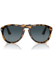 Persol Men's Polarized Sunglasses, PO0649 Gradient - BROWN BRONZE/BLUE GRADIENT POLAR