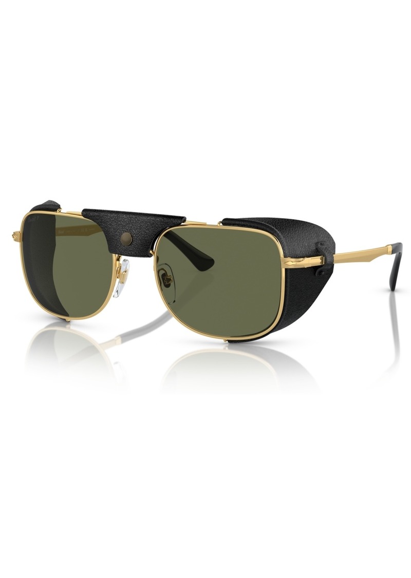 Persol Men's Polarized Sunglasses, PO1013SZ - Gold