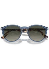 Persol Men's Sunglasses, Gradient PO3152S - Transparent Navy