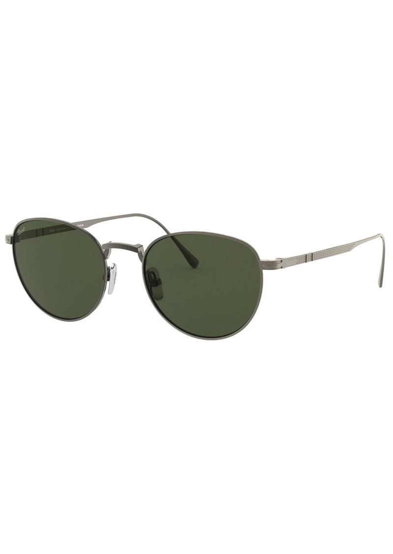 Persol Men's Sunglasses PO5002ST - PEWTER/GREEN