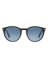 Persol Phantos 52mm Gradient Round Sunglasses