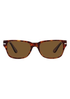 Persol Polarized Rectangular Sunglasses