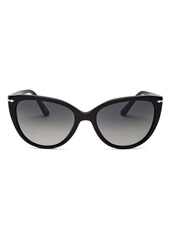 Persol Unisex Cat Eye Sunglasses, 55mm