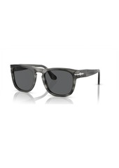 Persol Unisex Elio Sunglasses PO3333S - Striped Gray