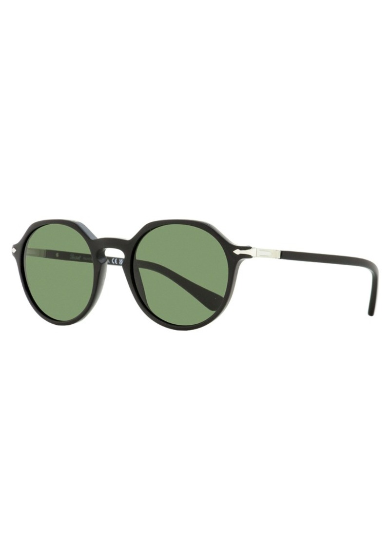 Persol Unisex Oval Sunglasses PO3255S 95/31 Black 51mm