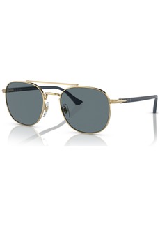 Persol Unisex Polarized Sunglasses, PO1006S - Gold-Tone